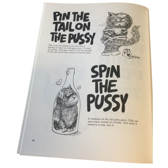 Games you play with your Pussy AND LOTS OF OTHER By Ira Alterman Book 1978 - Picture 4 of 6
